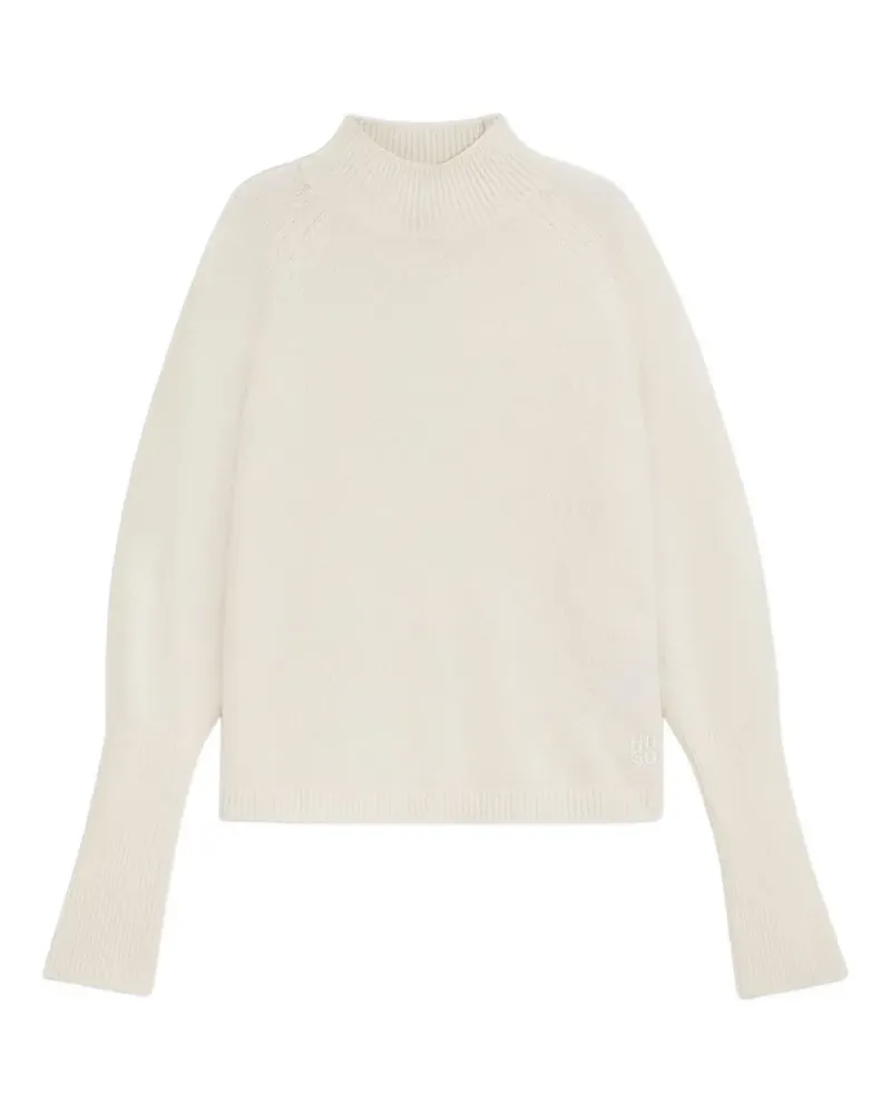 HUGO BOSS high-neck sweater - Nude Nude