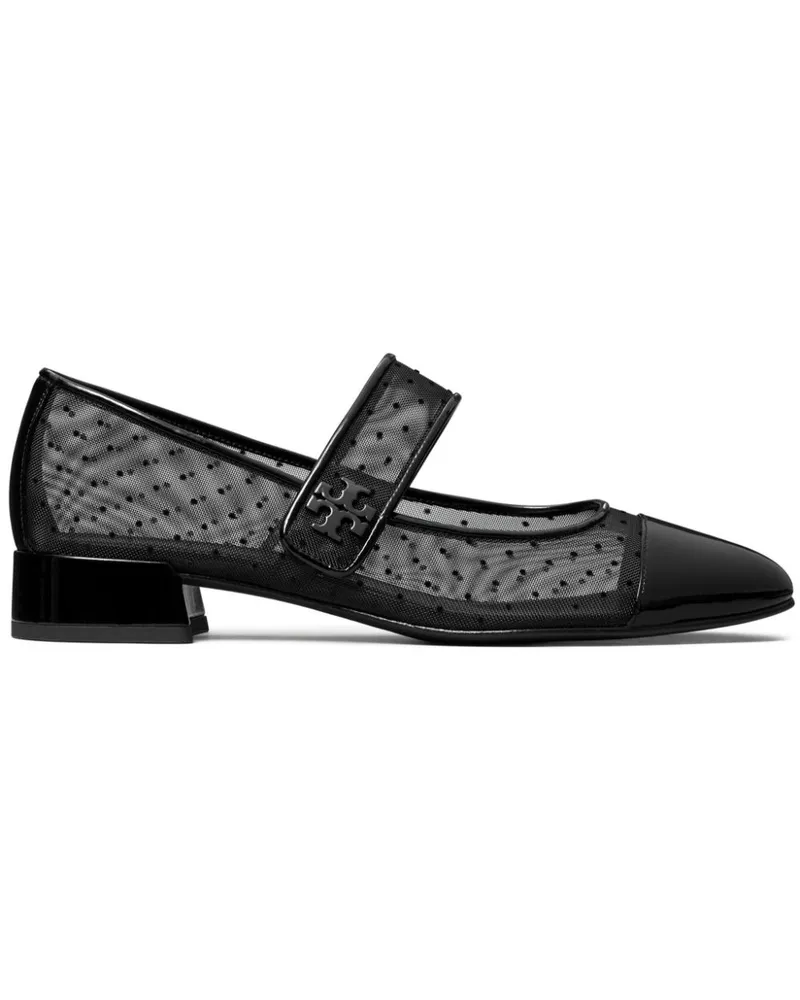 Tory Burch Mary Jane Ballerinas - Schwarz Schwarz