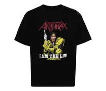 x Anthrax T-Shirt mit Logo-Print