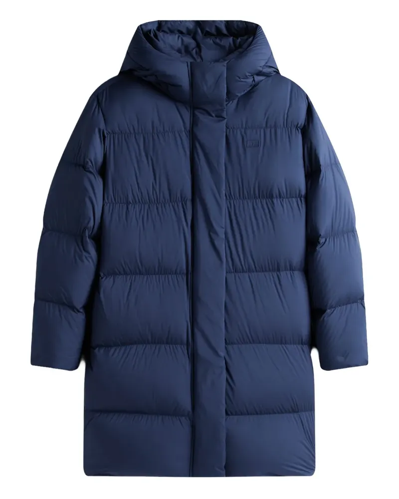 Tommy Hilfiger Gefütterter Kapuzenmantel - Blau Blau