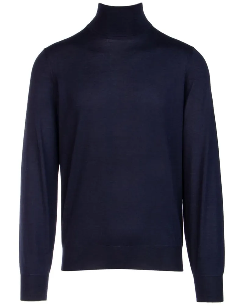 Brunello Cucinelli Sweatshirt mit Rollkragen - Blau Blau