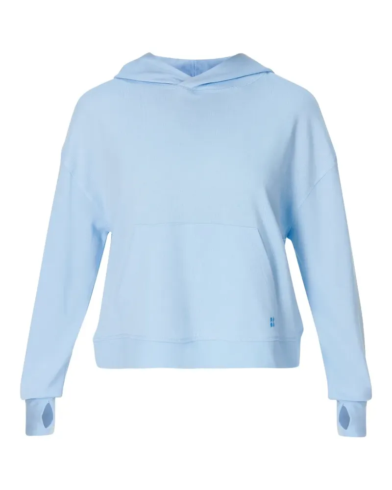 Sweaty Betty After Class front-pocket hoodie - Blau Blau