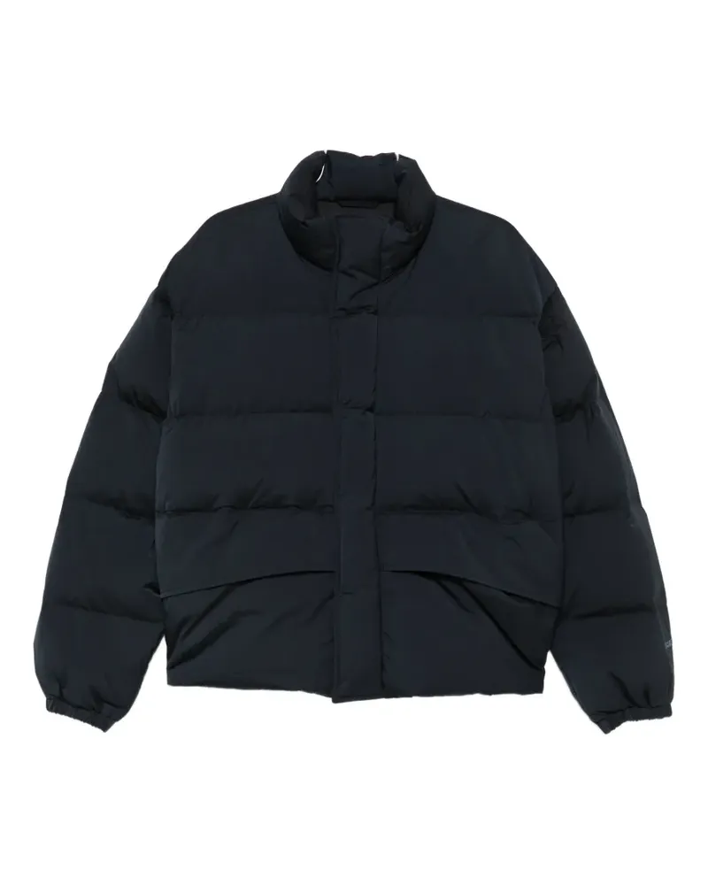 Jil Sander padded high-neck jacket - Blau Blau