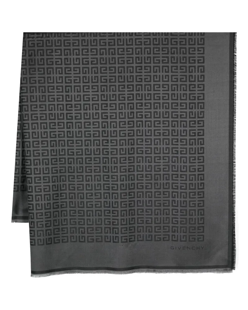 Givenchy Schal aus 4G-Jacquard - Grau Grau