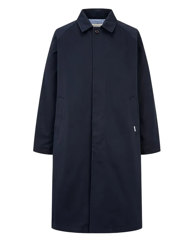 ManOnTheBoon Trenchcoat mit Raglanärmeln - Blau Blau