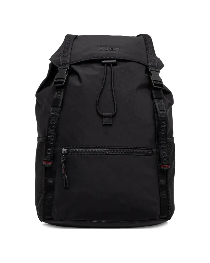HUGO BOSS Rucksack mit Kordelzug - 001 BLACK 001
