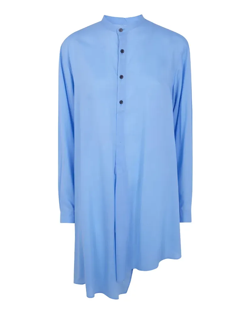 Yohji Yamamoto asymmetric shirt - Blau Blau
