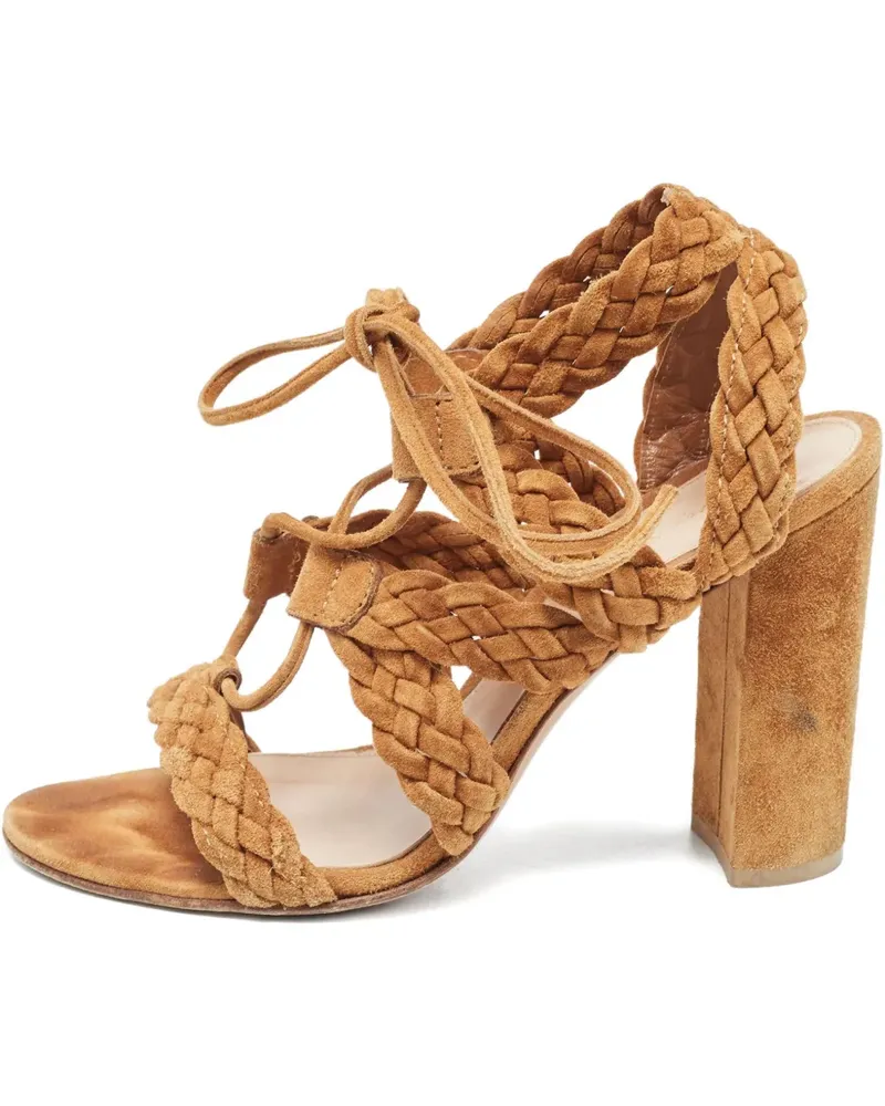Gianvito Rossi Sandalen mit Absatz 110mm - Braun Braun
