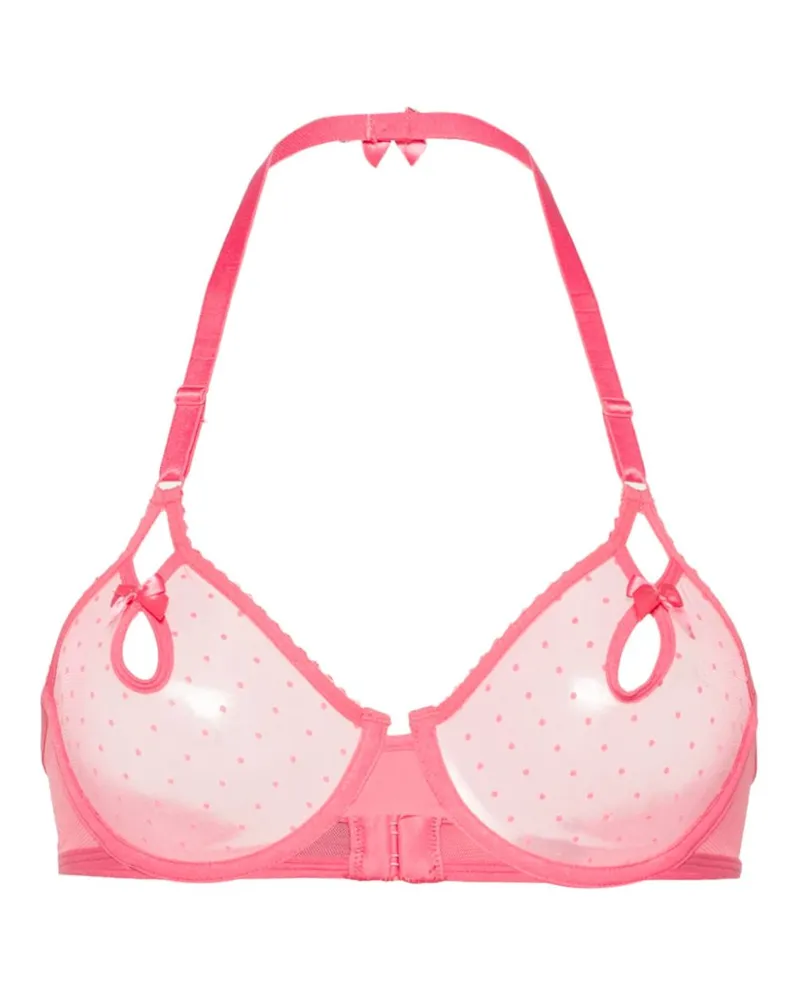 Marlies Dekkers Peekaboo Point d'Esprit-BH - Rosa Rosa
