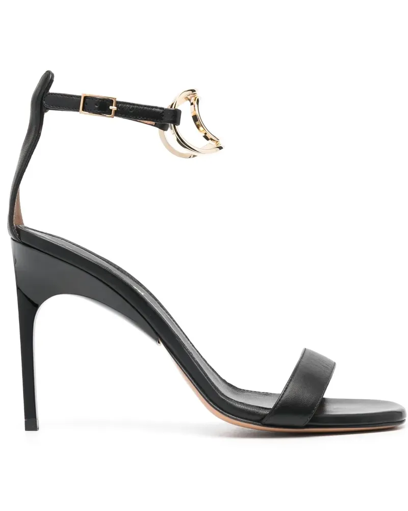 OFF-WHITE Pop Sandalen 105mm - Schwarz Schwarz