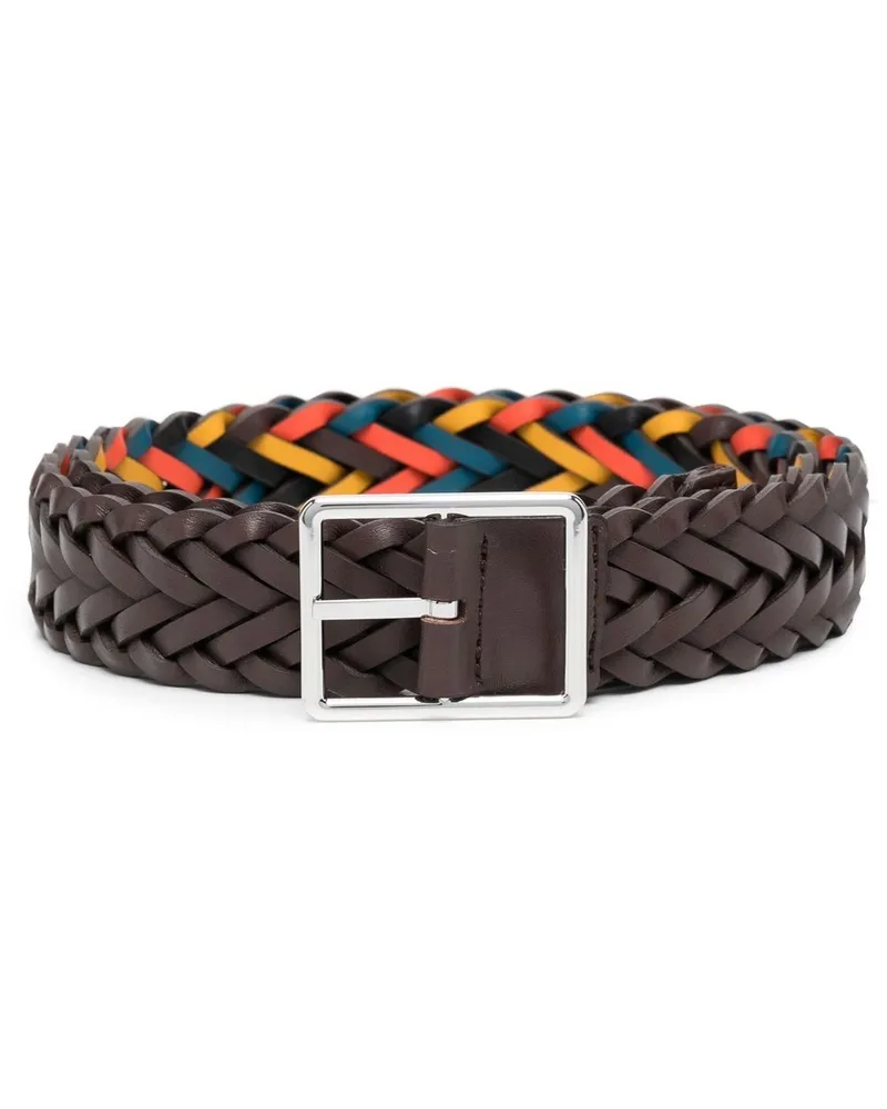 Paul Smith Wendbarer Flechtgürtel - Braun Braun