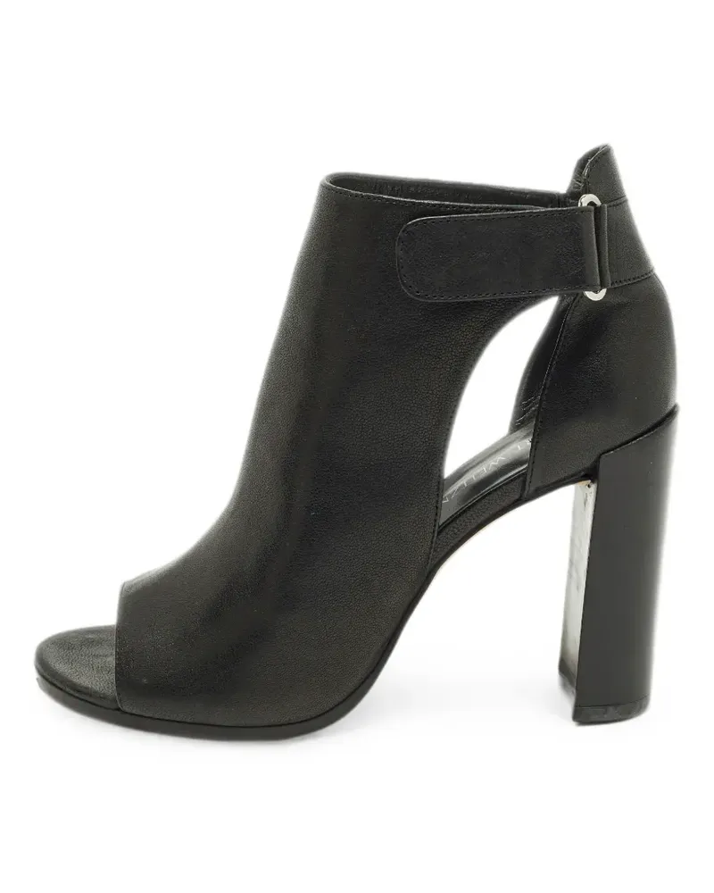 Stuart Weitzman Openhouse peep-toe ankle boots - Schwarz Schwarz