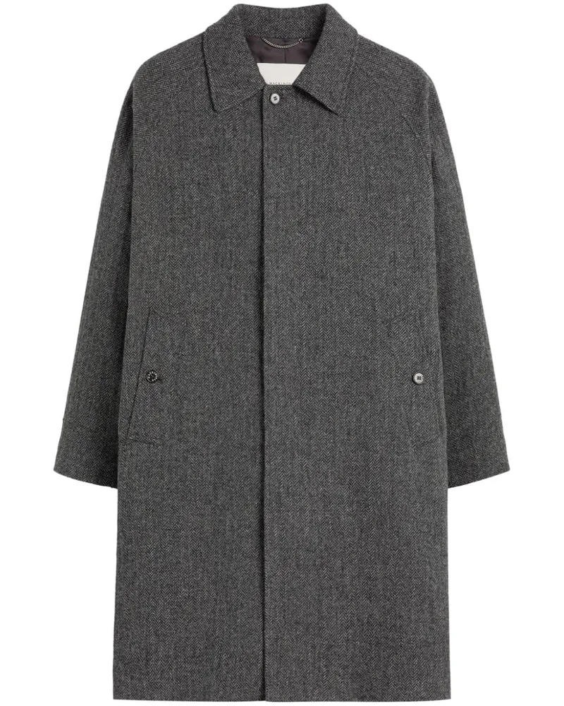 MACKINTOSH Belford Wollmantel - Grau Grau