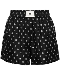 Amiri MA Paisley Shorts Schwarz