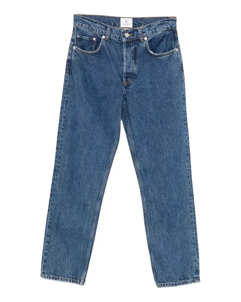 Anine Bing Jeans mit geradem Bein - Blau Blau