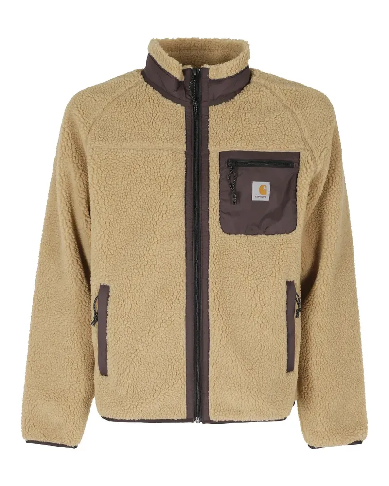 Carhartt WIP Prentis Jacke mit Fleece-Struktur - Nude Nude