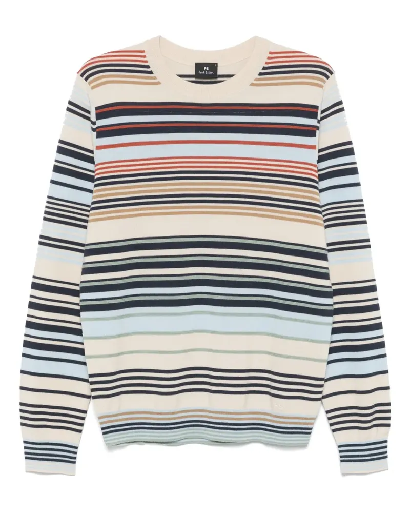 Paul Smith Gestreifter Pullover - Nude Nude