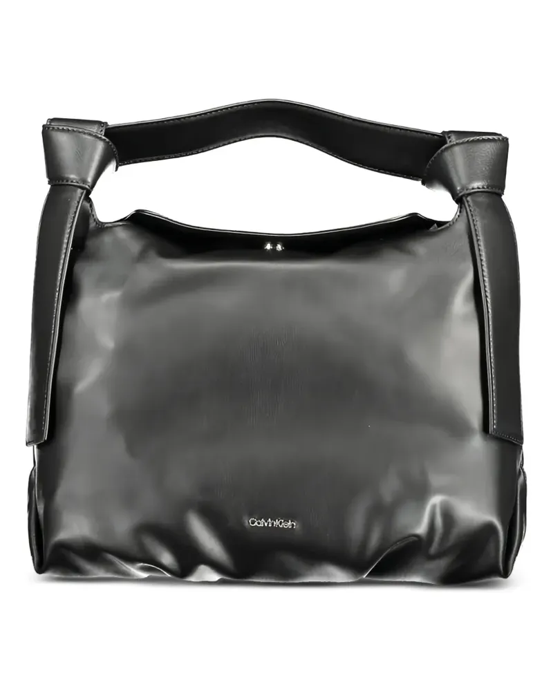 Calvin Klein Tote Bag mit Knoten - Schwarz Schwarz