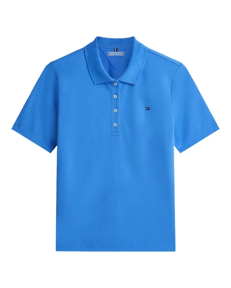 Tommy Hilfiger 1985 logo-embroidered polo shirt - Blau Blau