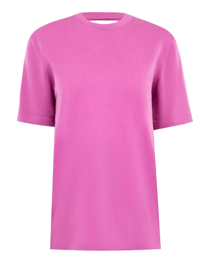 extreme cashmere James crew-neck T-shirt - Rosa Rosa