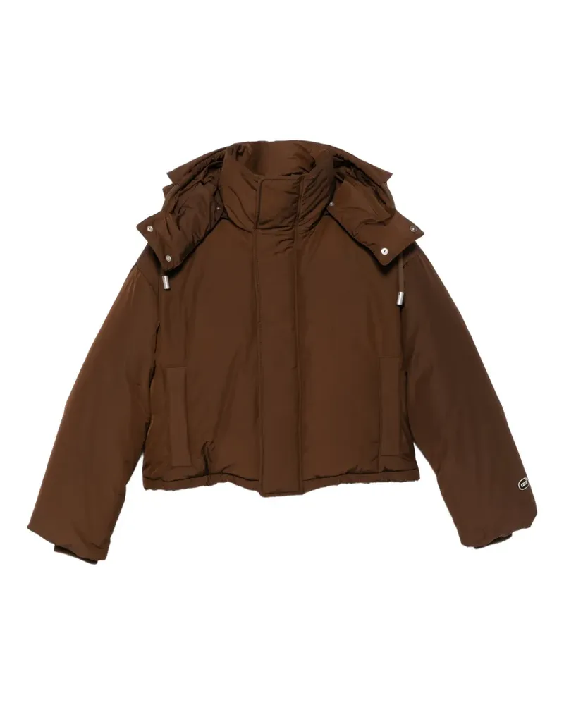 AMI Paris Ami de Coeur Kapuzenjacke - Braun Braun