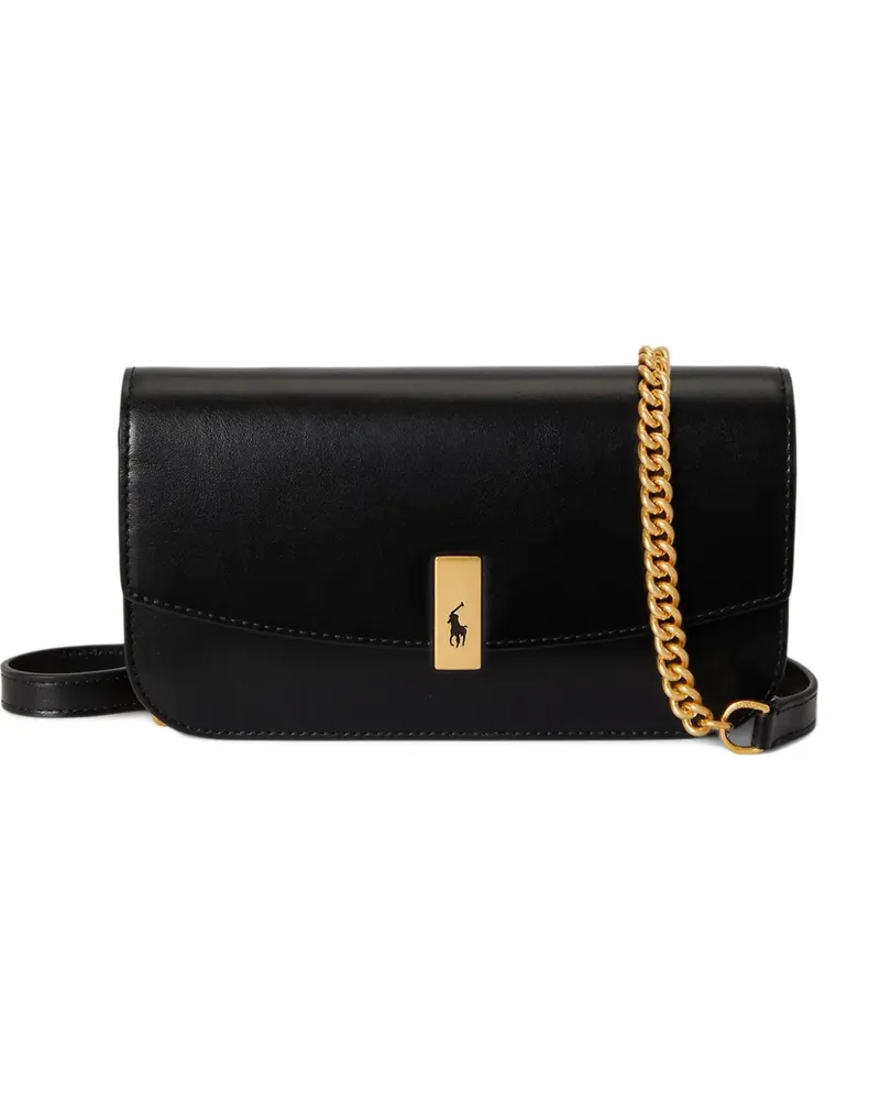 Ralph Lauren Portemonnaie mit Kettenriemen - Schwarz Schwarz