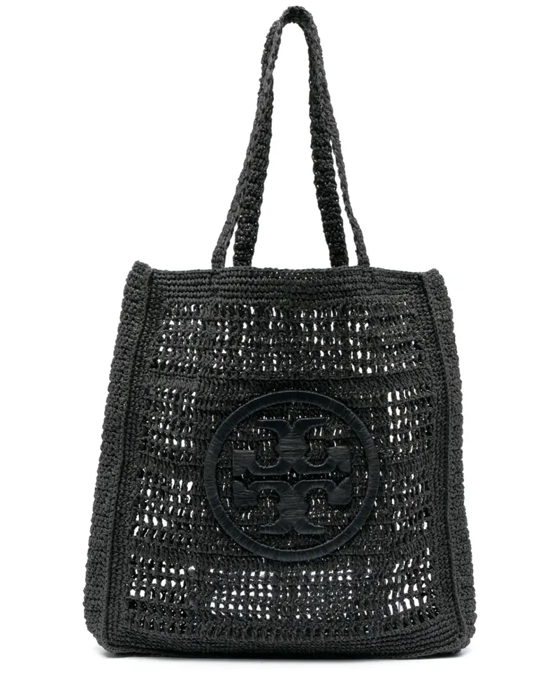 Tory Burch Gehäkelter Ella Shopper - Schwarz Schwarz