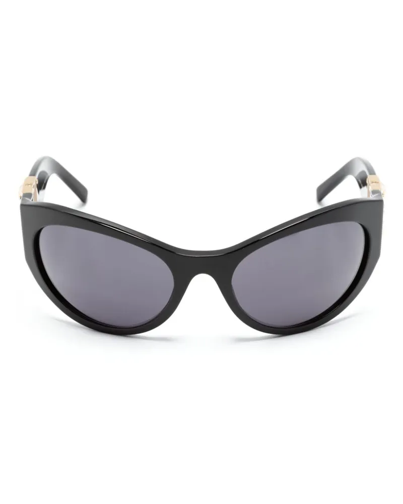 Givenchy 4G Sonnenbrille mit Oversized-Gestell - Schwarz Schwarz