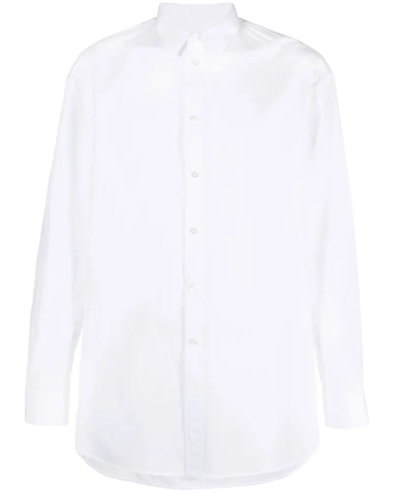 Jil Sander Langärmeliges Hemd - Weiß Weiß