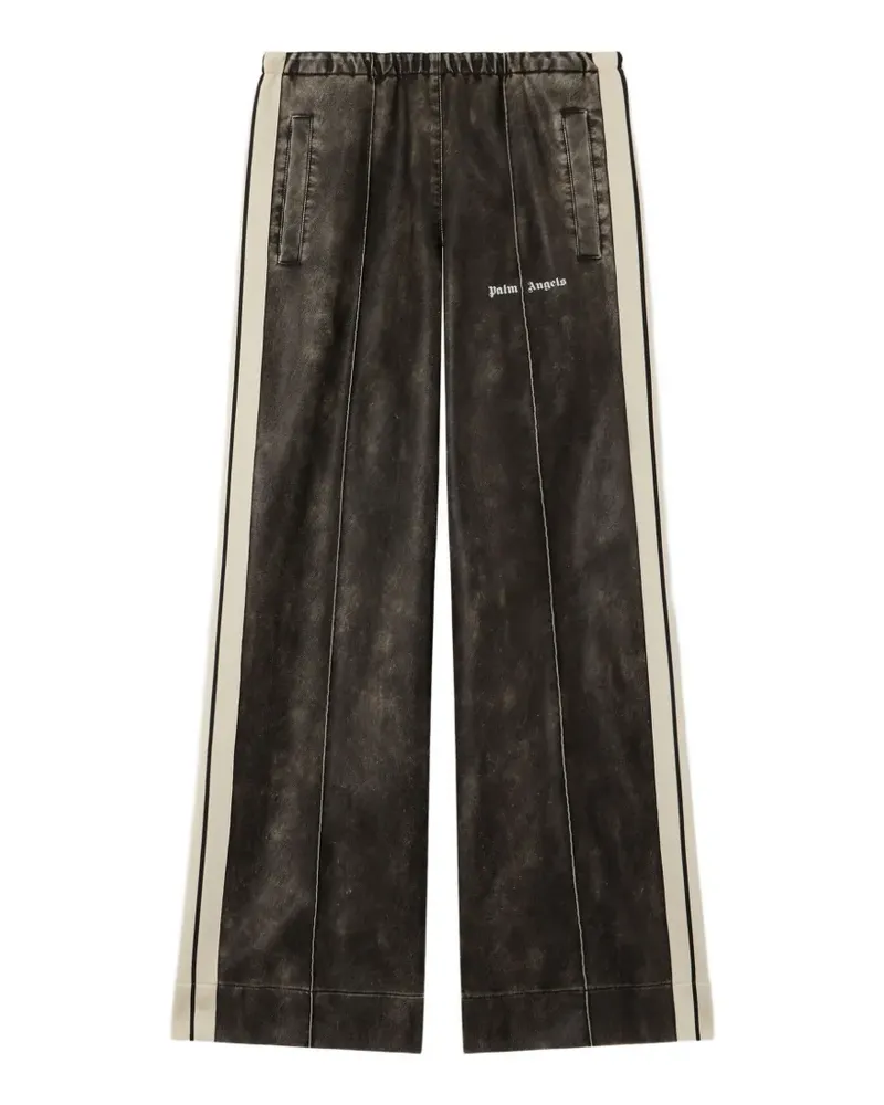 Palm Angels Jogginghose mit Logo - Grau Grau