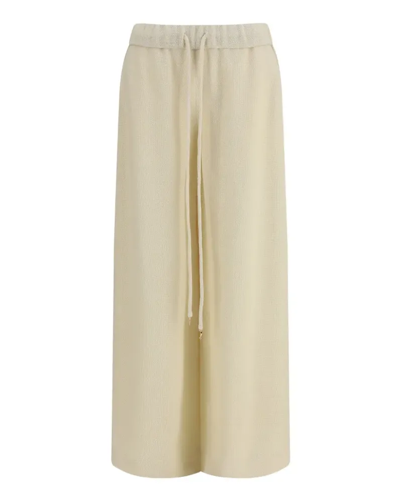 Gabriela Hearst Gelos drawstring-fastening trousers - Nude Nude