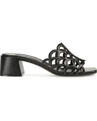 Sergio Rossi Mermaid Mules Schwarz