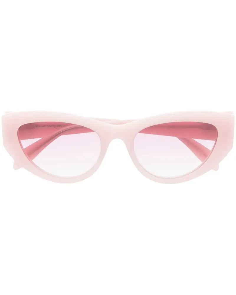 Alexander McQueen Sonnenbrille mit Cat-Eye-Gestell - Rosa Rosa