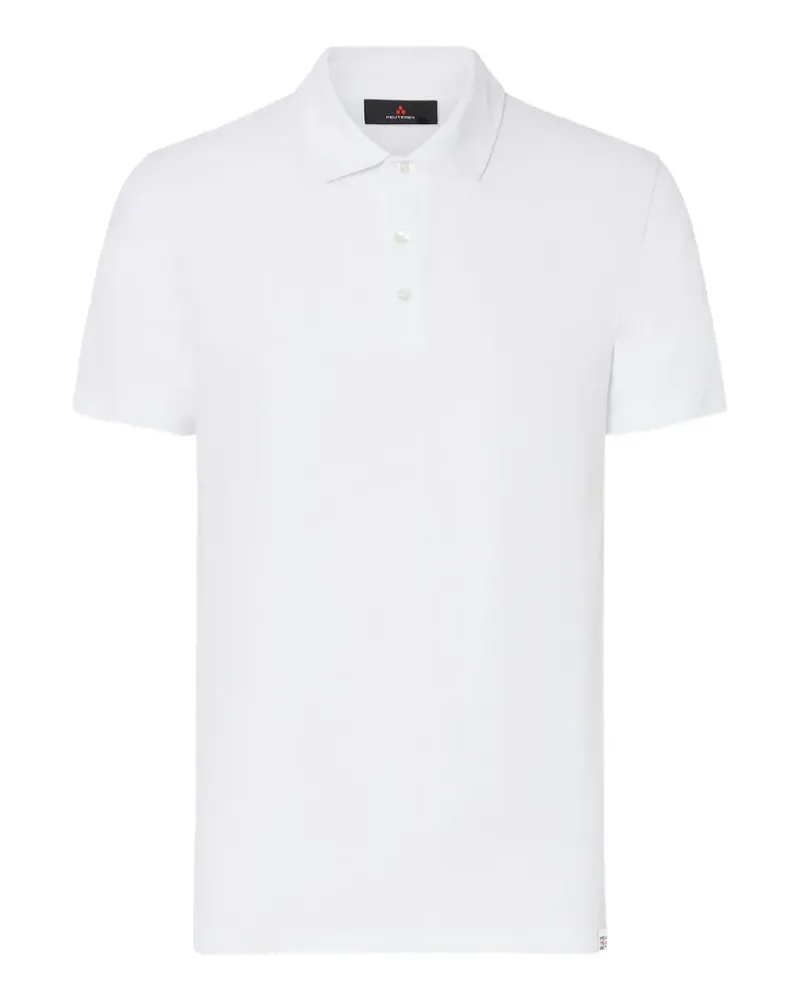Peuterey Marea logo-patch polo shirt - Weiß Weiß