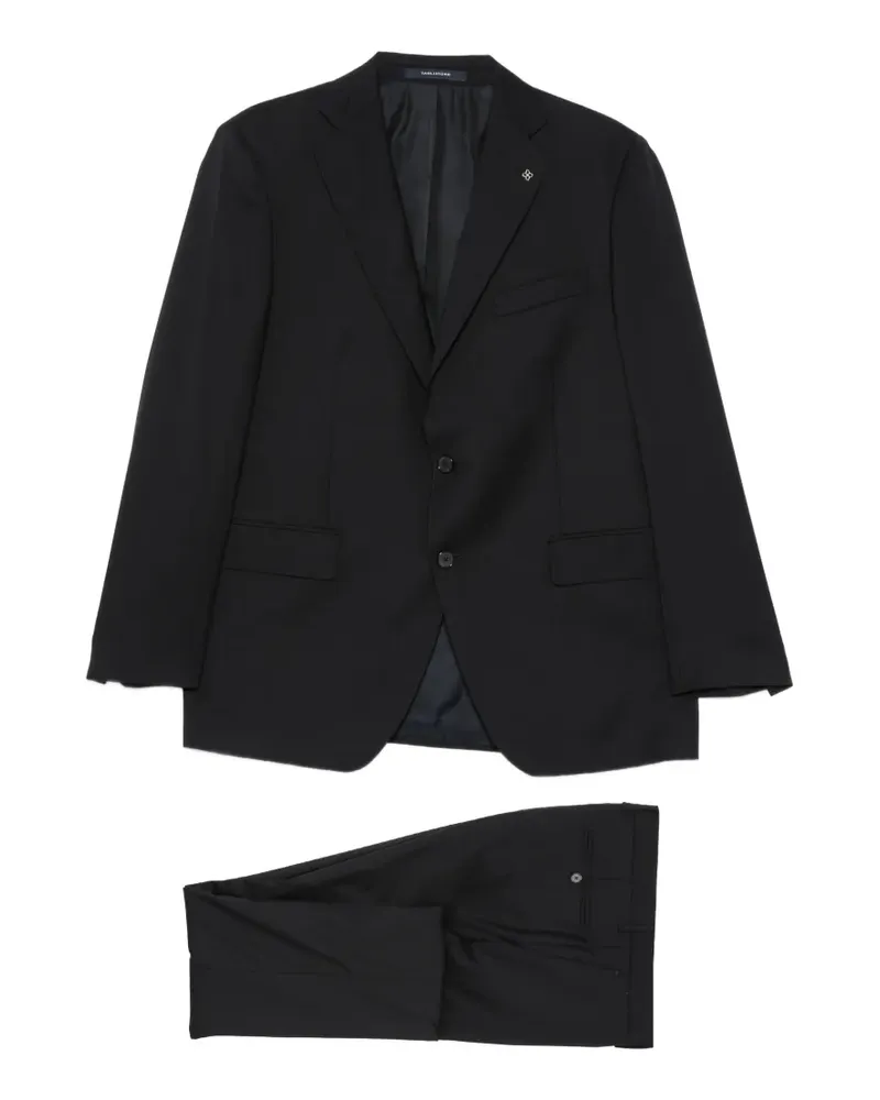 Tagliatore Super 110'S single-breasted wool suit - Blau Blau
