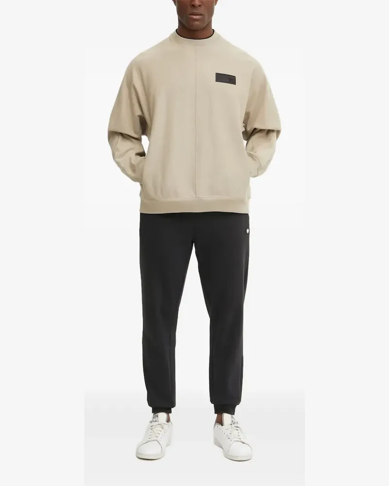 EA7 Sweatshirt mit Patch - Nude Nude