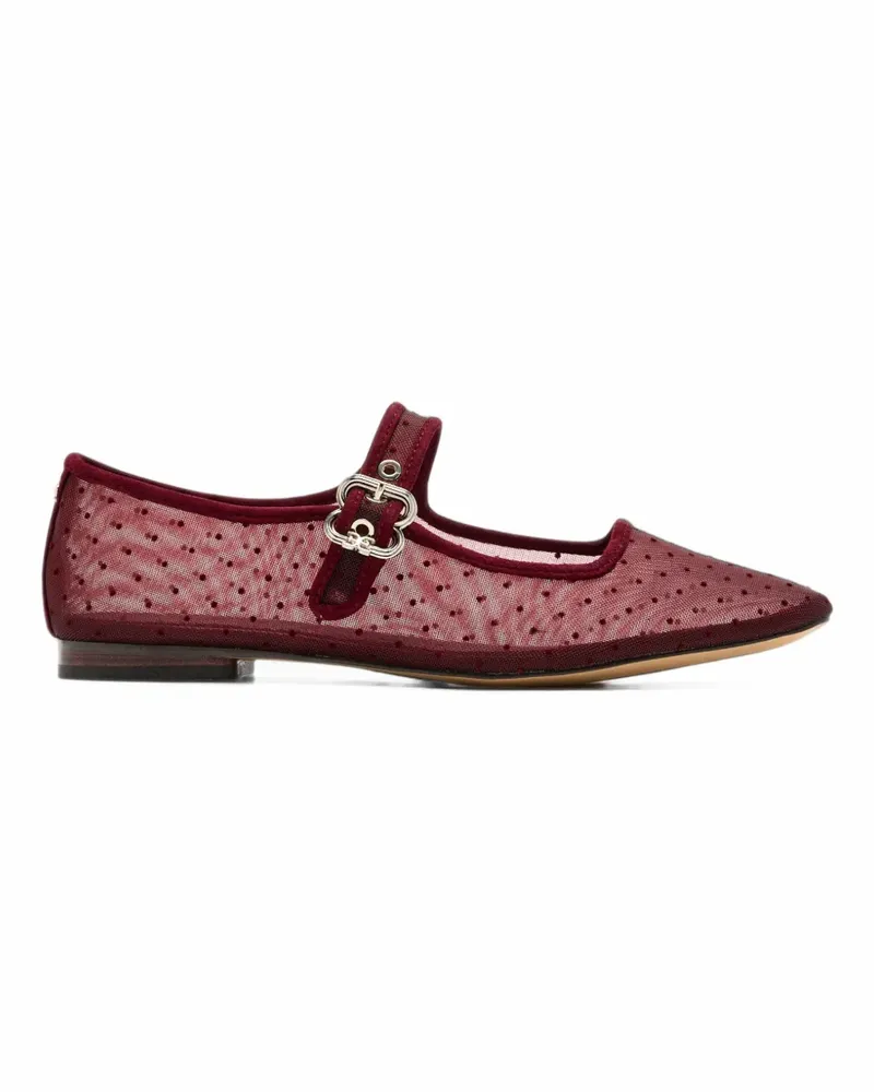 Sam Edelman Michaela Ballerinas mit Polka Dots - Rot Rot