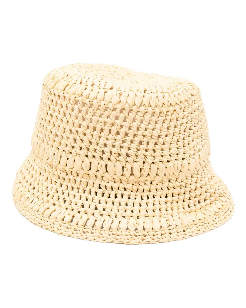 Max Mara Gewebter Fischerhut - Nude Nude