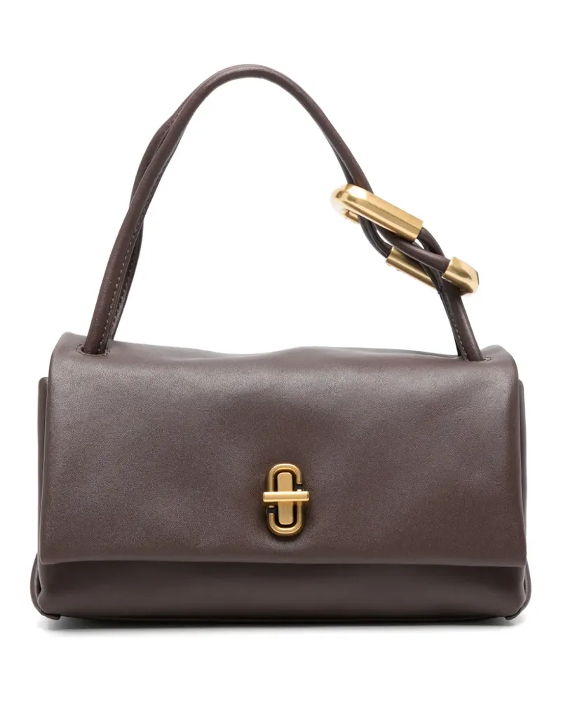 Marc Jacobs Mini-Tasche mit Beschlägen - Braun Braun