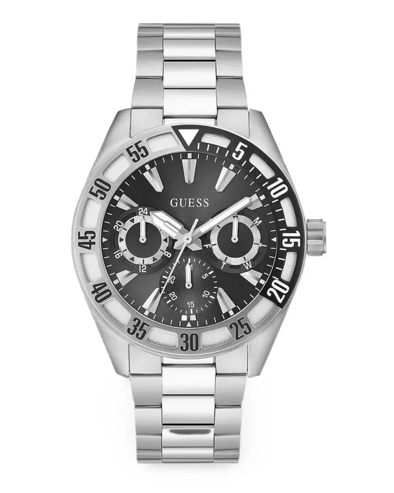 Guess Letterman 44mm watch - Schwarz Schwarz