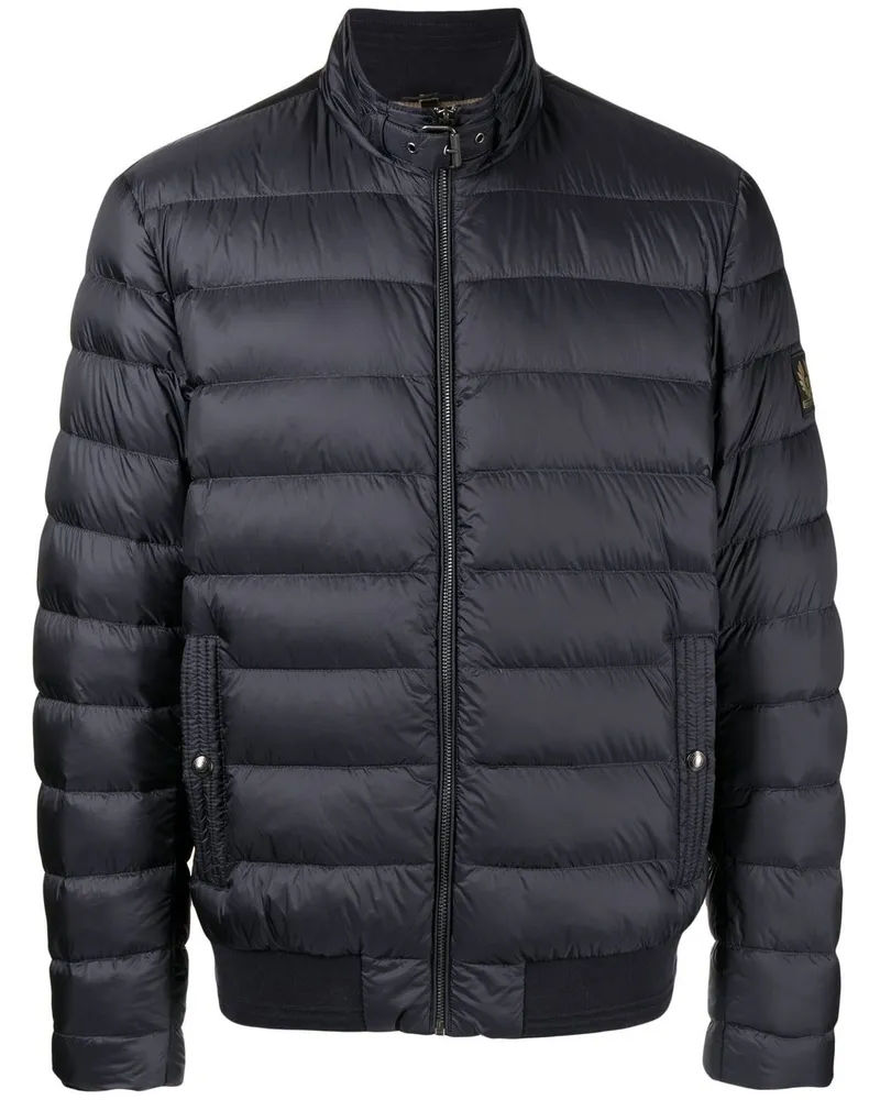 Belstaff Gesteppte Daunenjacke Blau