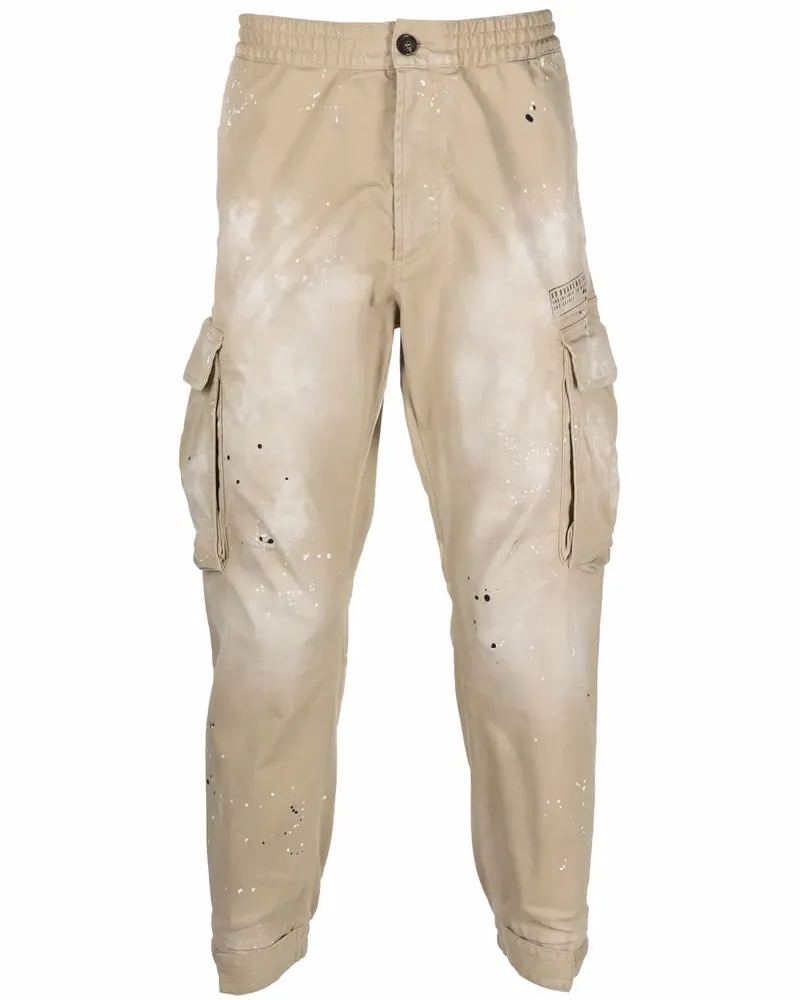 Dsquared2 Ausgeblichene Tapered-Hose - Nude Nude