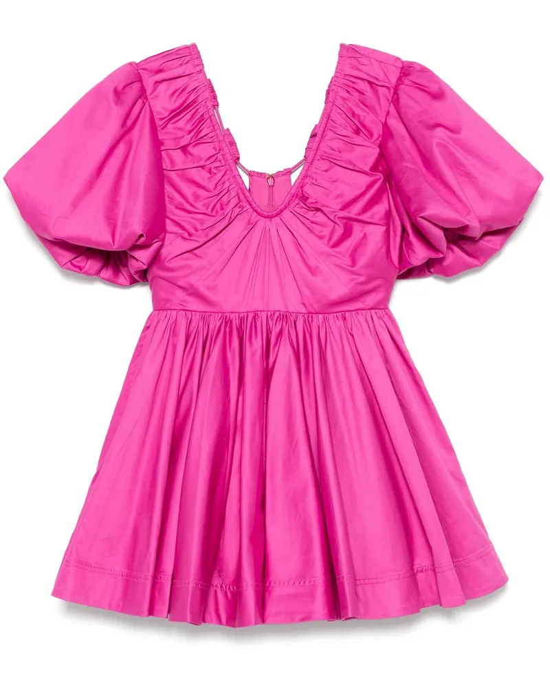 Aje. Cresting Minikleid - Rosa Rosa