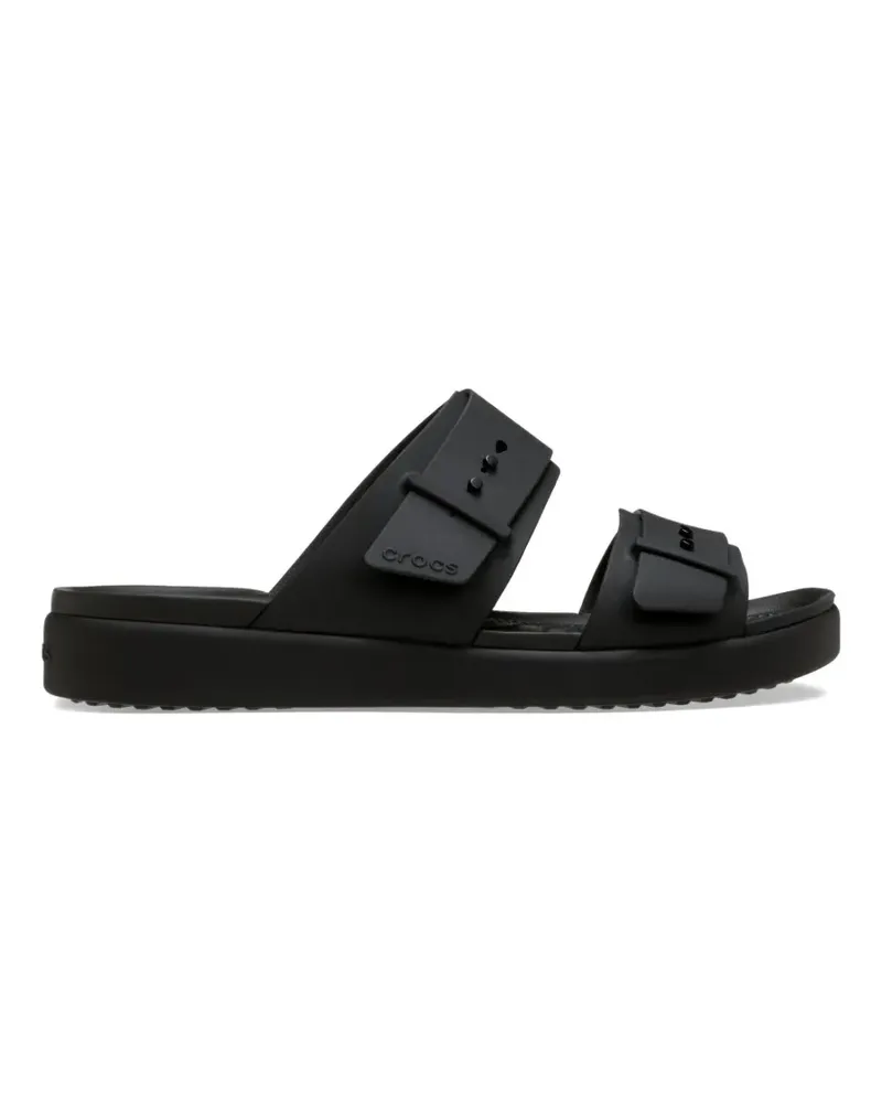 Crocs Brooklyn Bucle Low Sandalen mit Schnallenriemen - Schwarz Schwarz