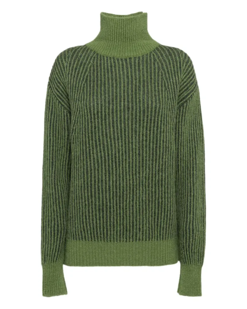 TELA ribbed-knit sweater - Grün Grün