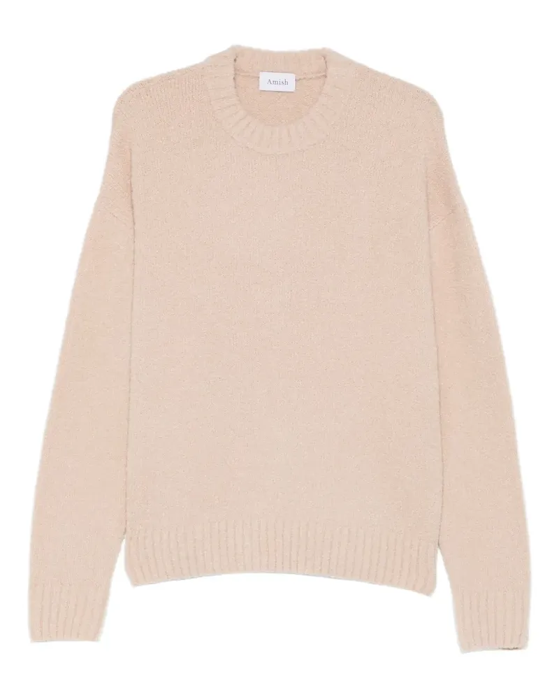 Amish Pullover aus Bouclé - Nude Nude