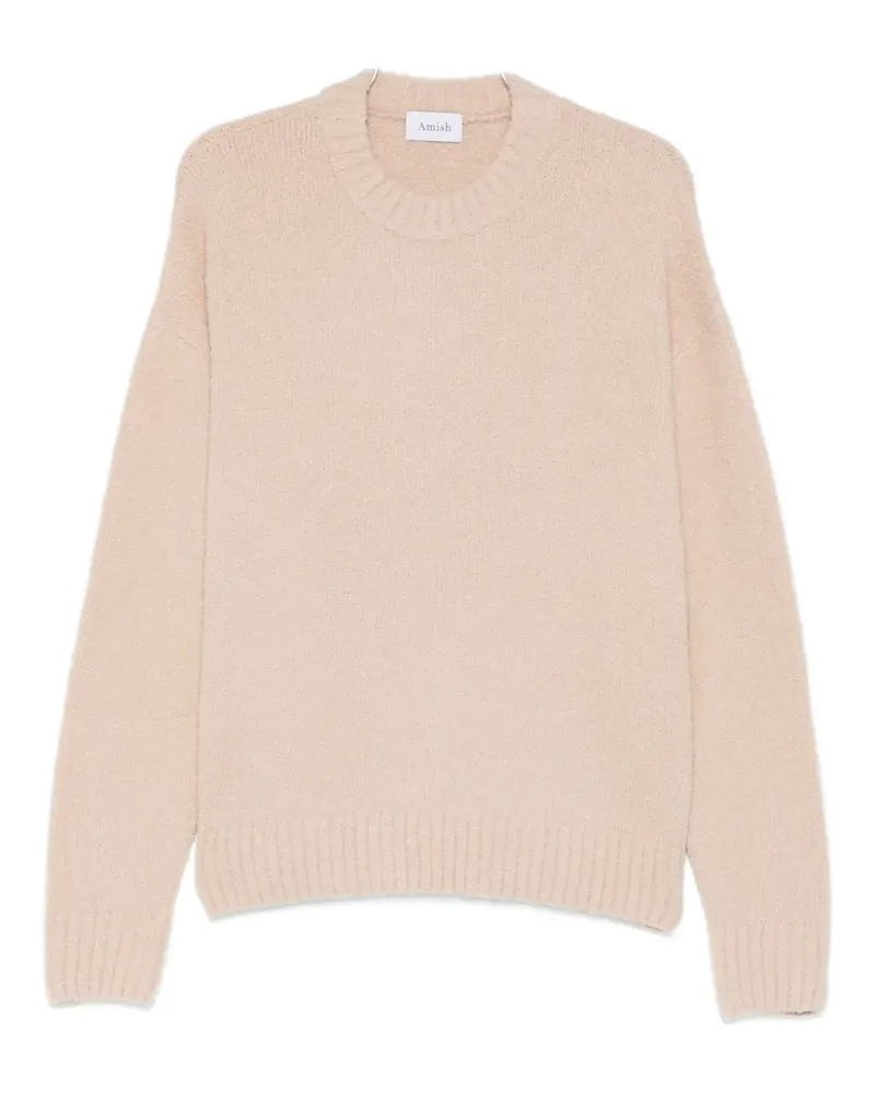 Amish bouclé sweater - Nude Nude