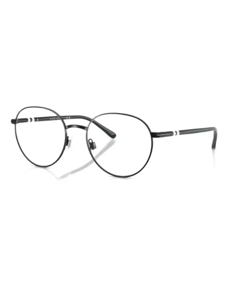 Ralph Lauren 1236 Vista round-frame glasses - Schwarz Schwarz