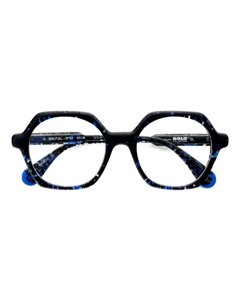 Etnia Barcelona Brutal No.32 geometric-frame glasses - Schwarz Schwarz