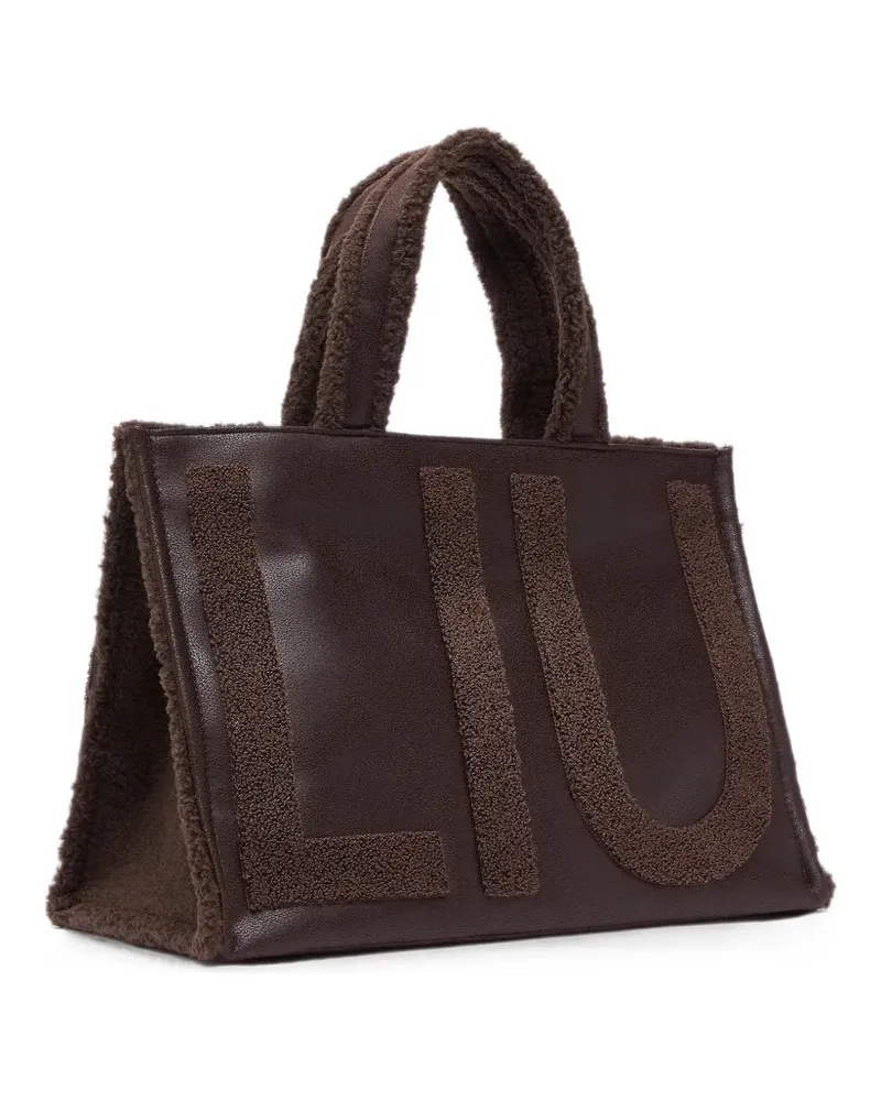 Liu Jo large tote bag with logo - Braun Braun
